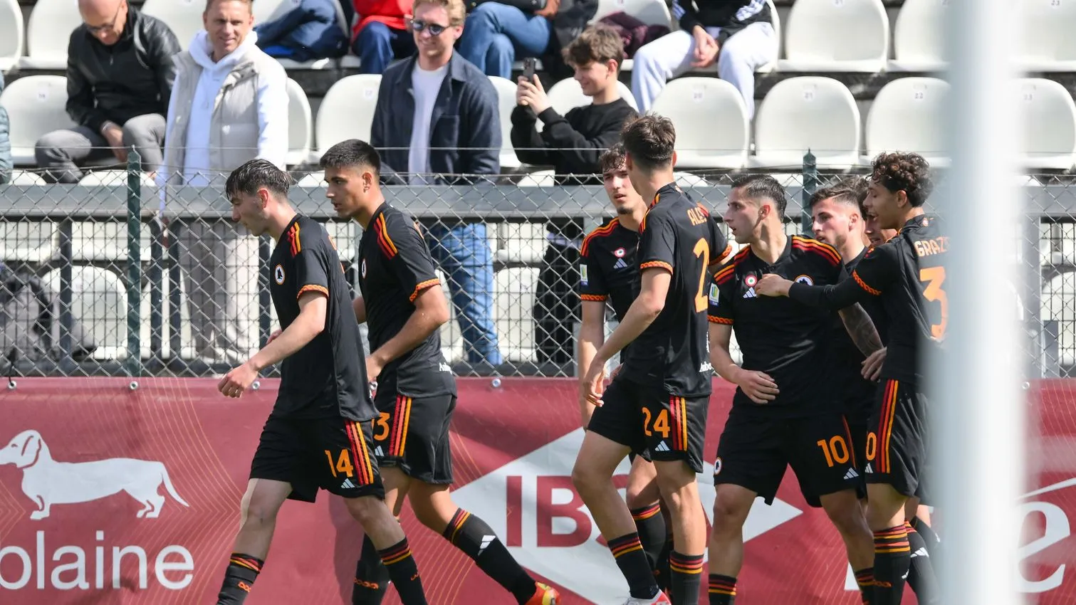primavera roma inter esultanza squadra 1