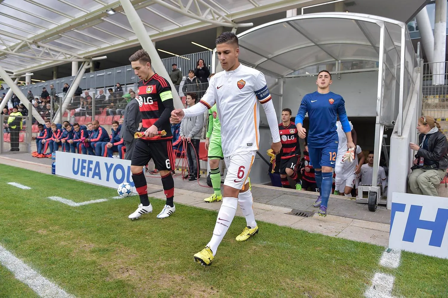 primavera vasco roma bayer foto as roma