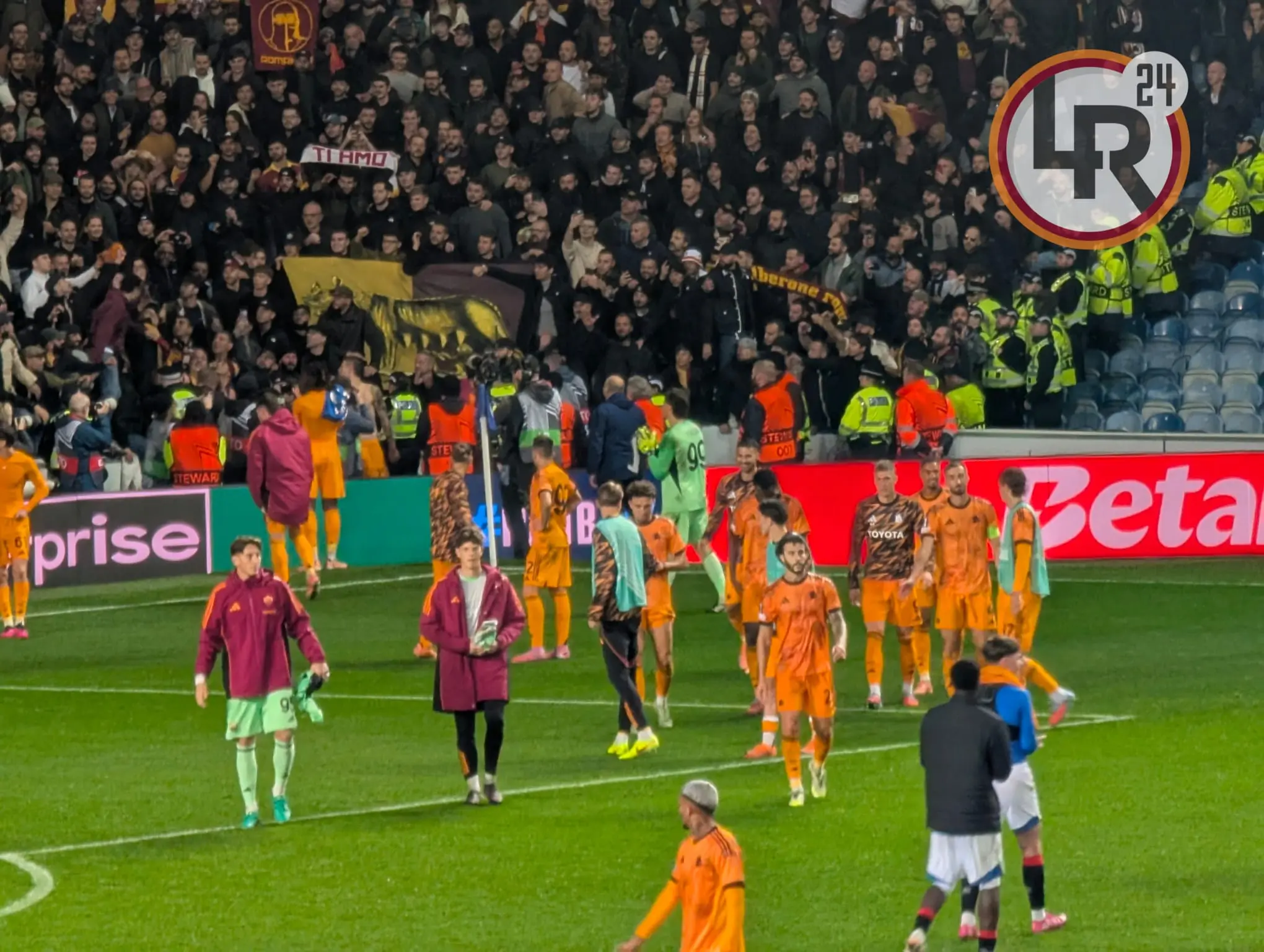 rangers roma settore ospiti