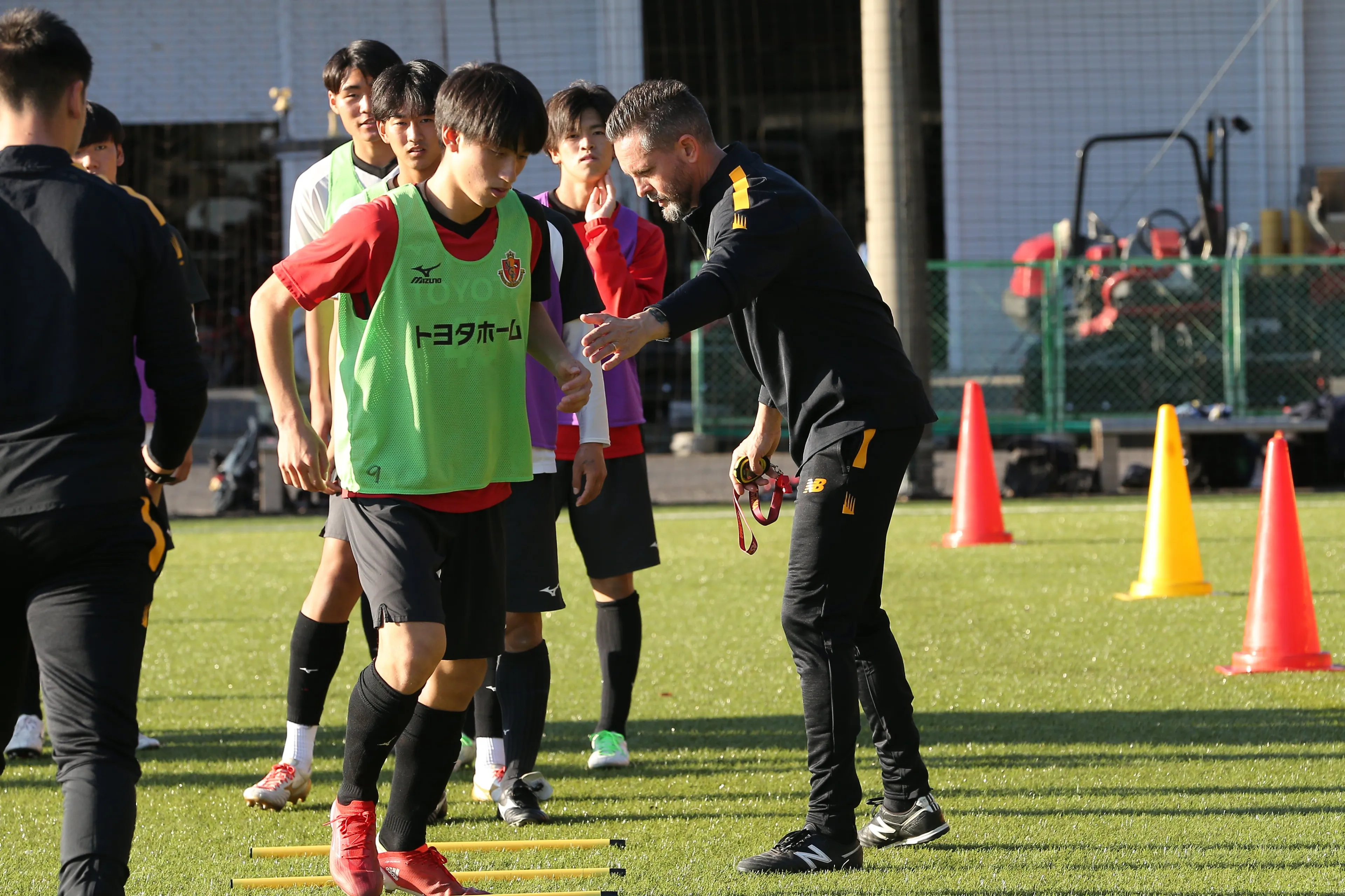 rapetti allenamento under 18 nagoya grampus