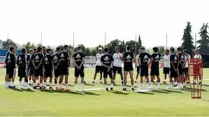 real madrid allenamento 2018