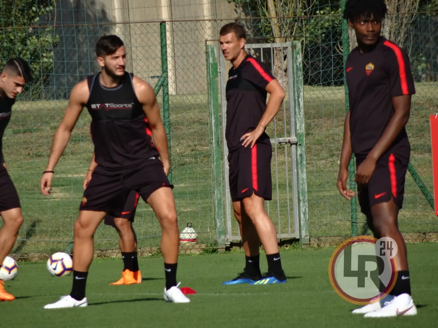 ritiro roma manolas bianda dzeko 09072018