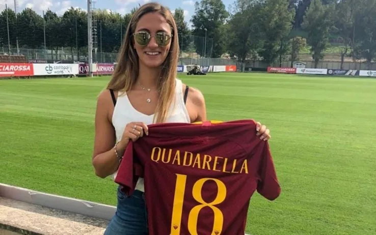 roma a trigoria visita di simona quadarella foto