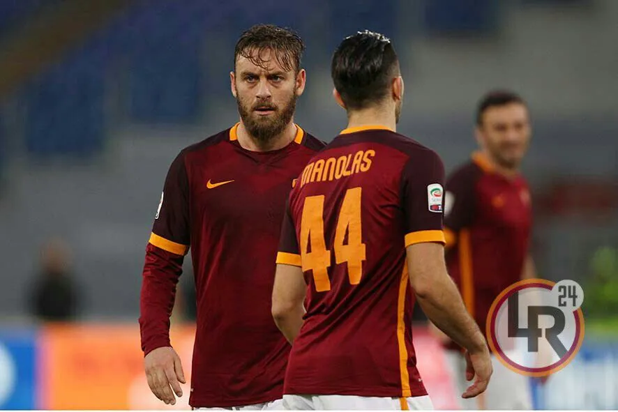 roma atalanta manolas de rossi delusione