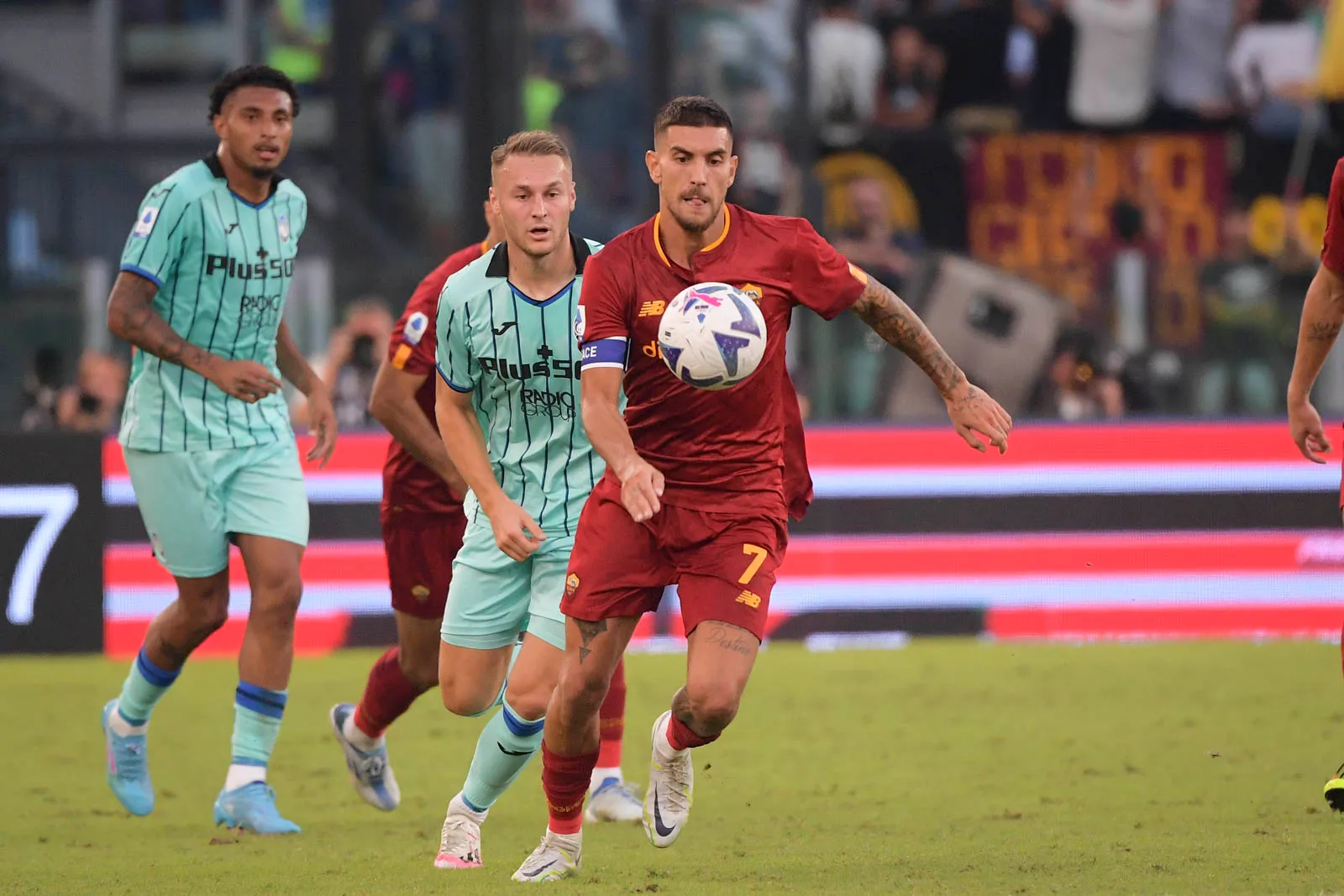 roma atalanta pellegrini