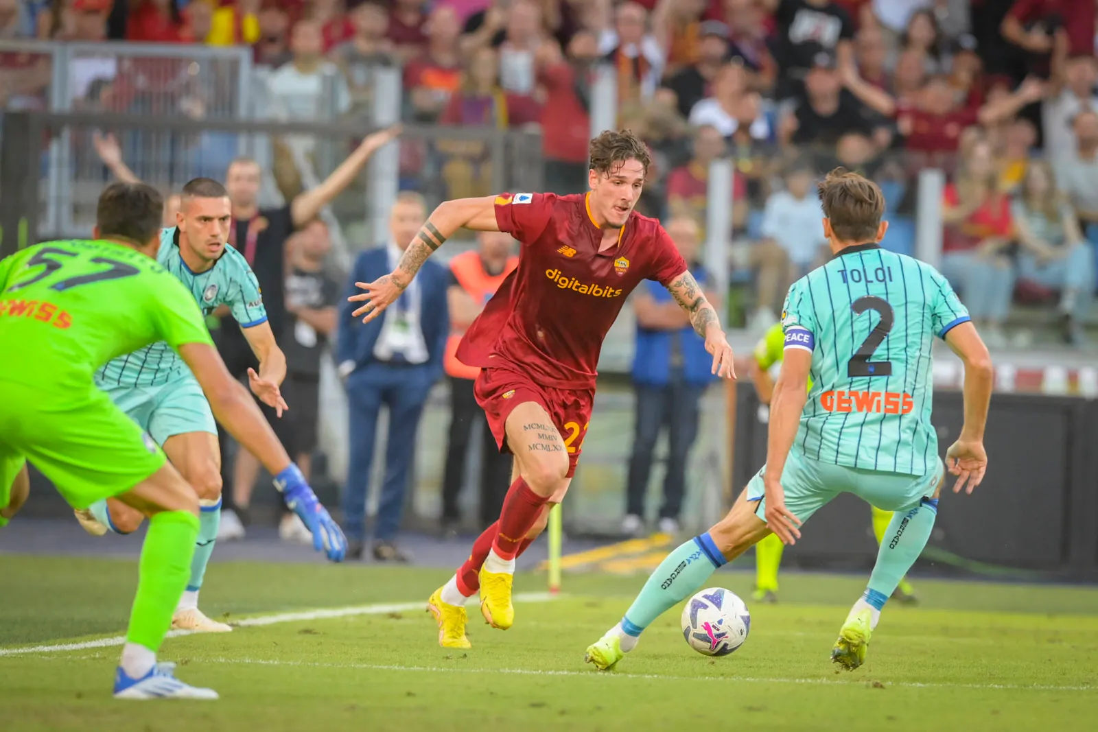 roma atalanta zaniolo