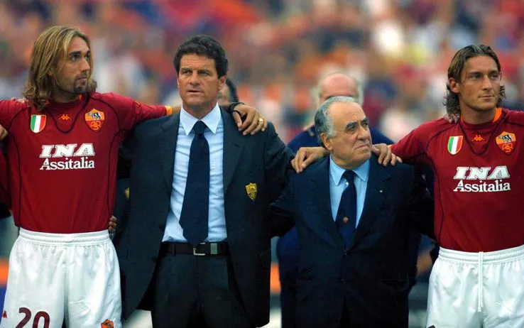 roma batistuta capello sensi totti getty 01
