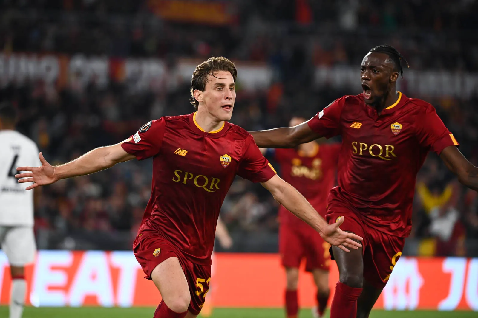roma bayer leverkusen bove gol
