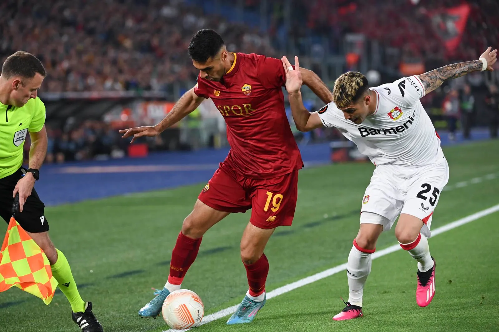 roma bayer leverkusen celik