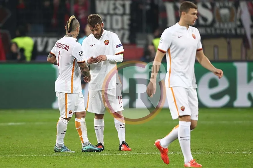 roma bayer leverkusen de rossi nainggolan dzeko 201015 mancini