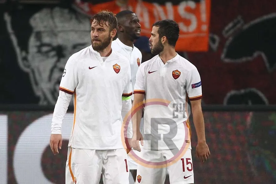 roma bayer leverkusen de rossi pjanic 201015 mancini