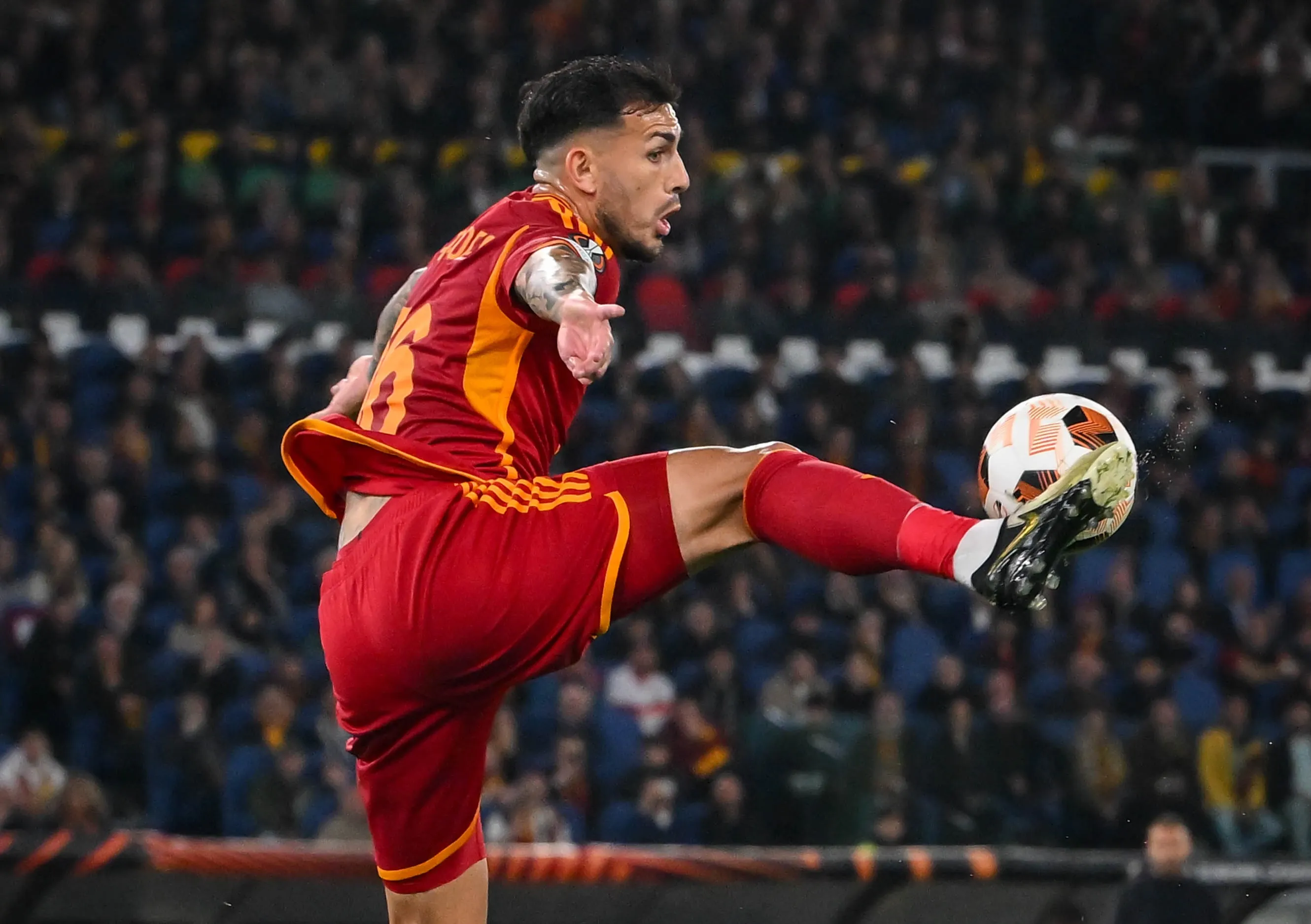 roma bayer leverkusen paredes