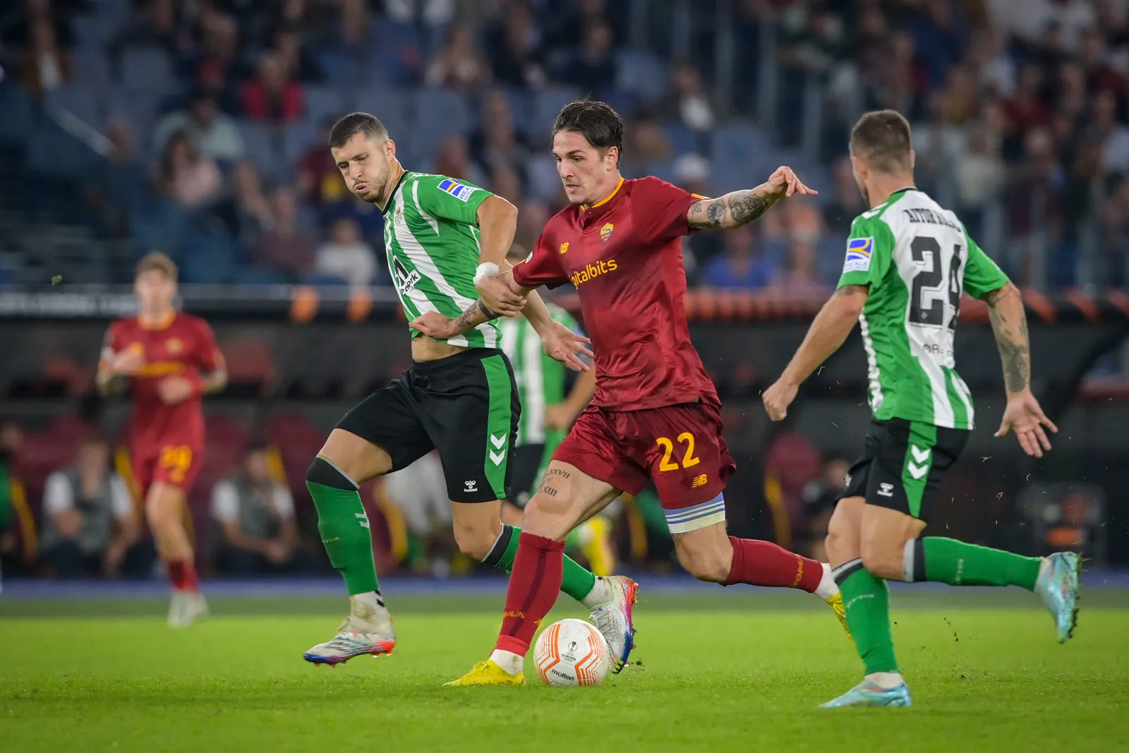 roma betis zaniolo
