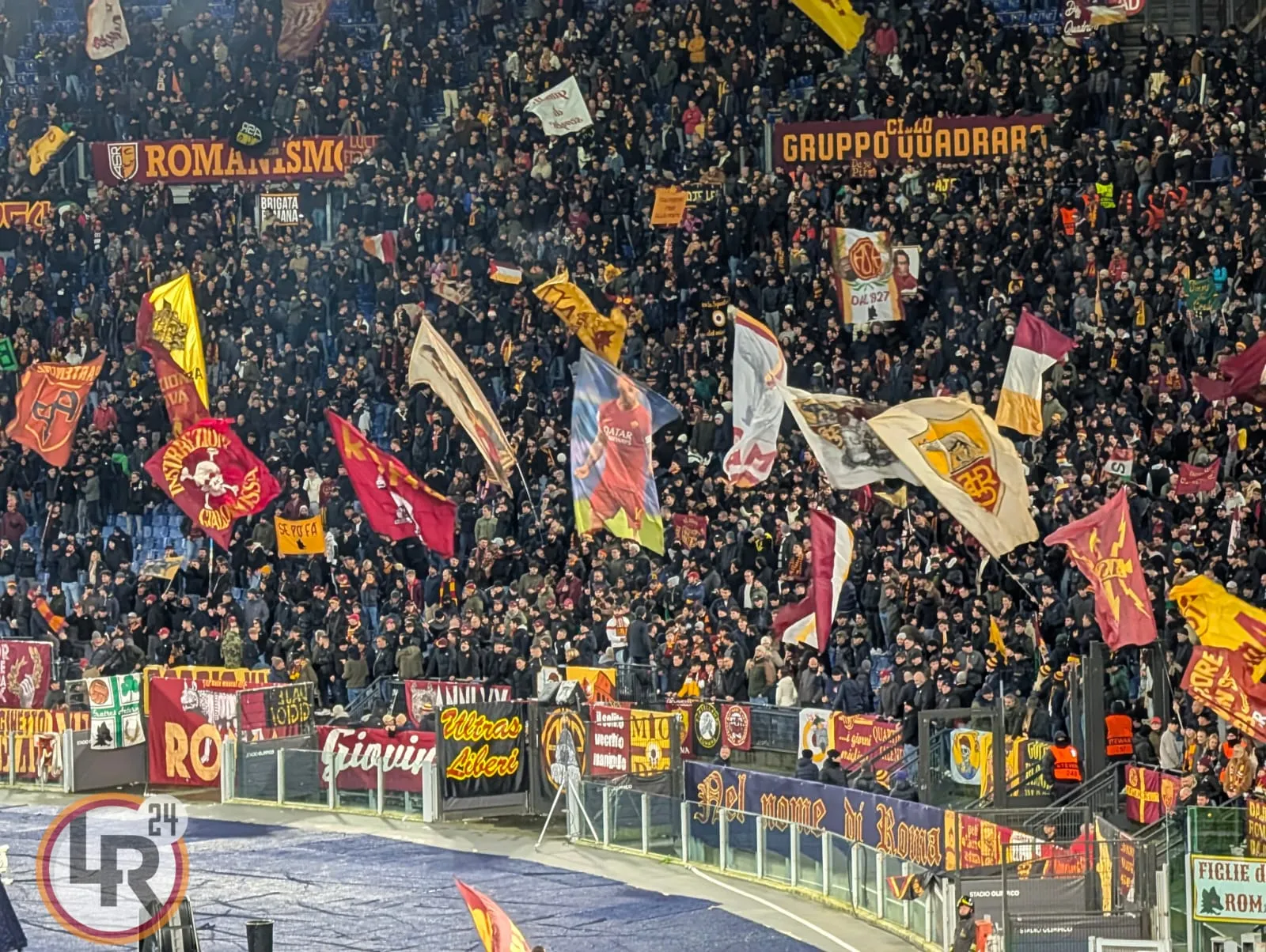roma braga stadio olimpico