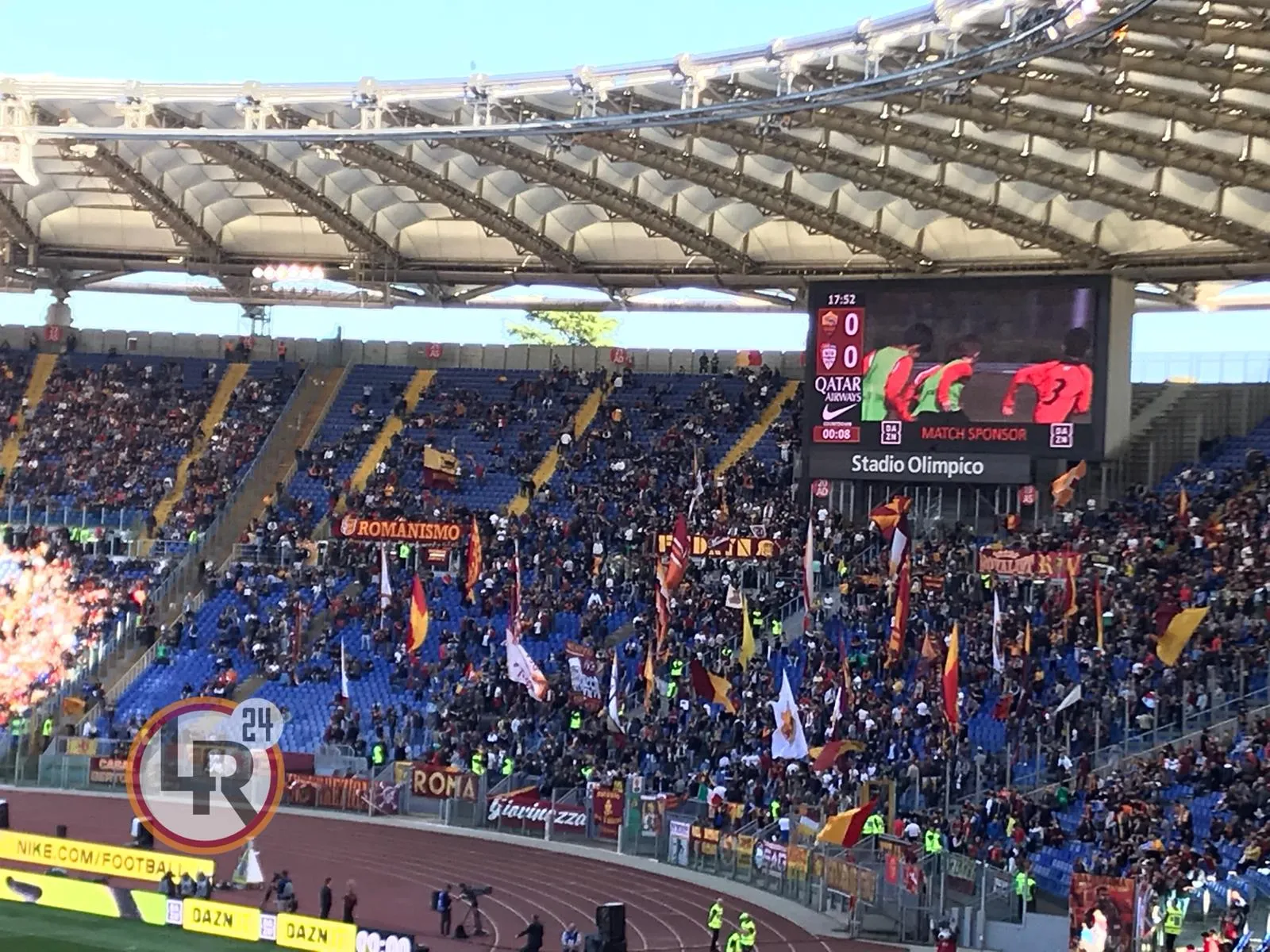 roma cagliari curva sud