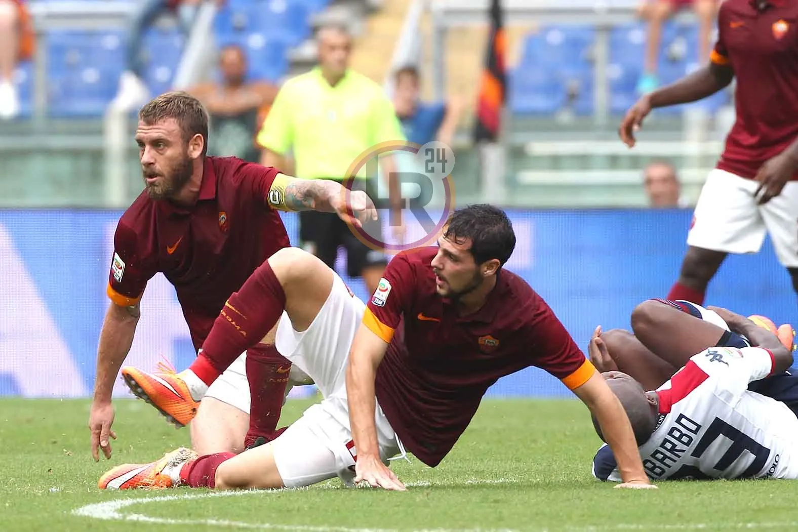 roma cagliari de rossi destro
