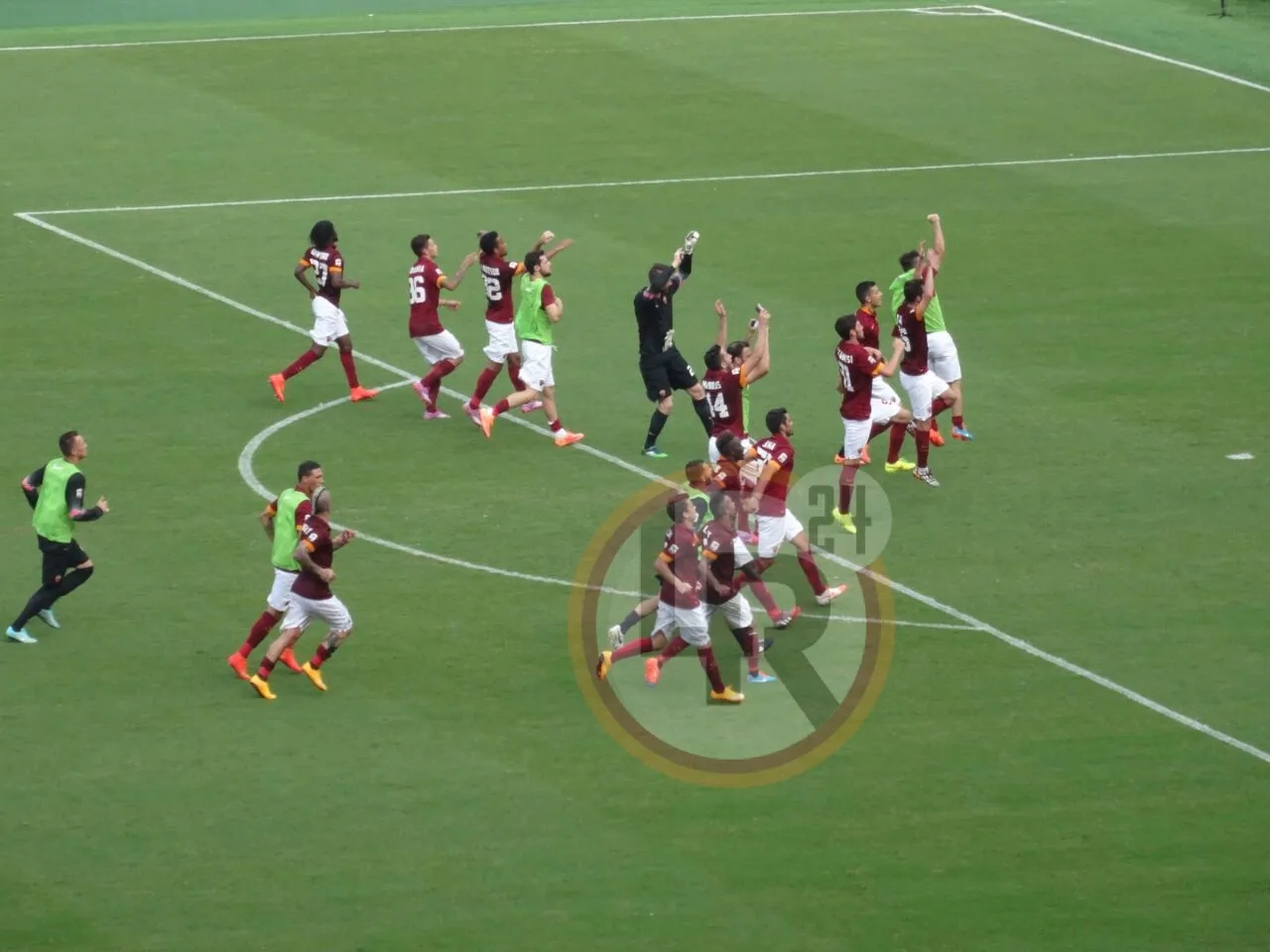 roma cagliari sotto curva sud a 21092014