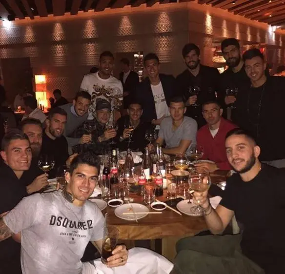 roma cena fuori post derby