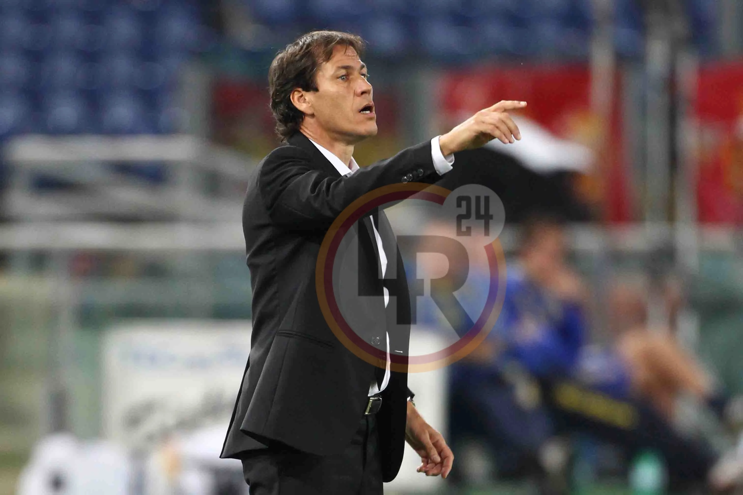 roma chievo garcia 18102014 mancini
