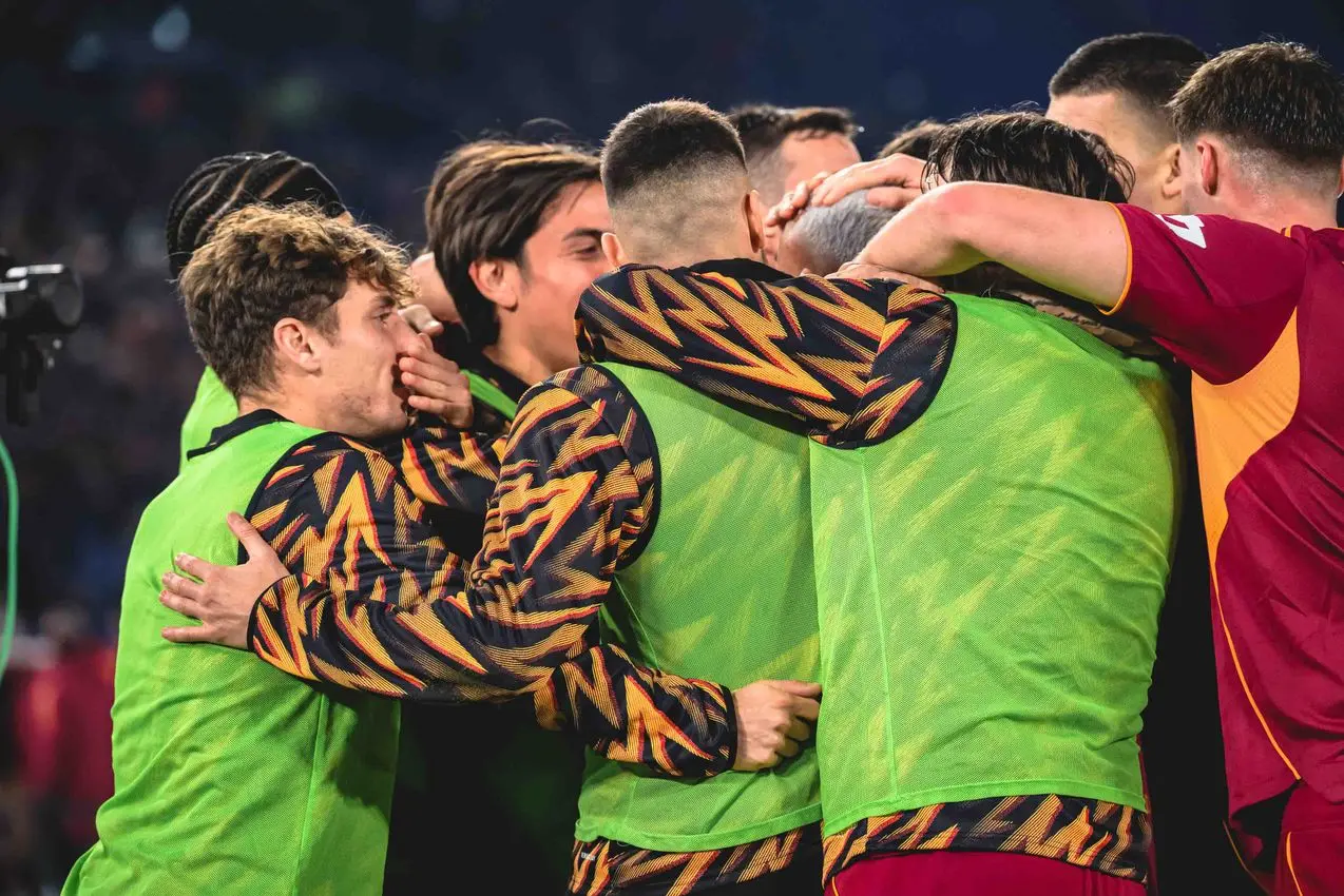 roma como esultanza squadra