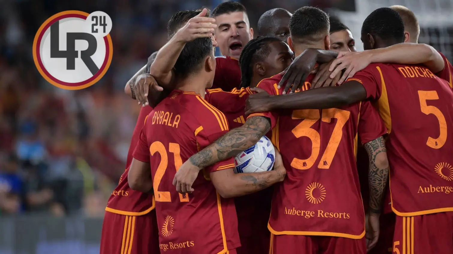 roma empoli esultanza squadra in the box