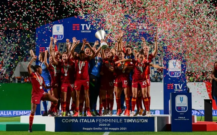 roma femminile coppa italia