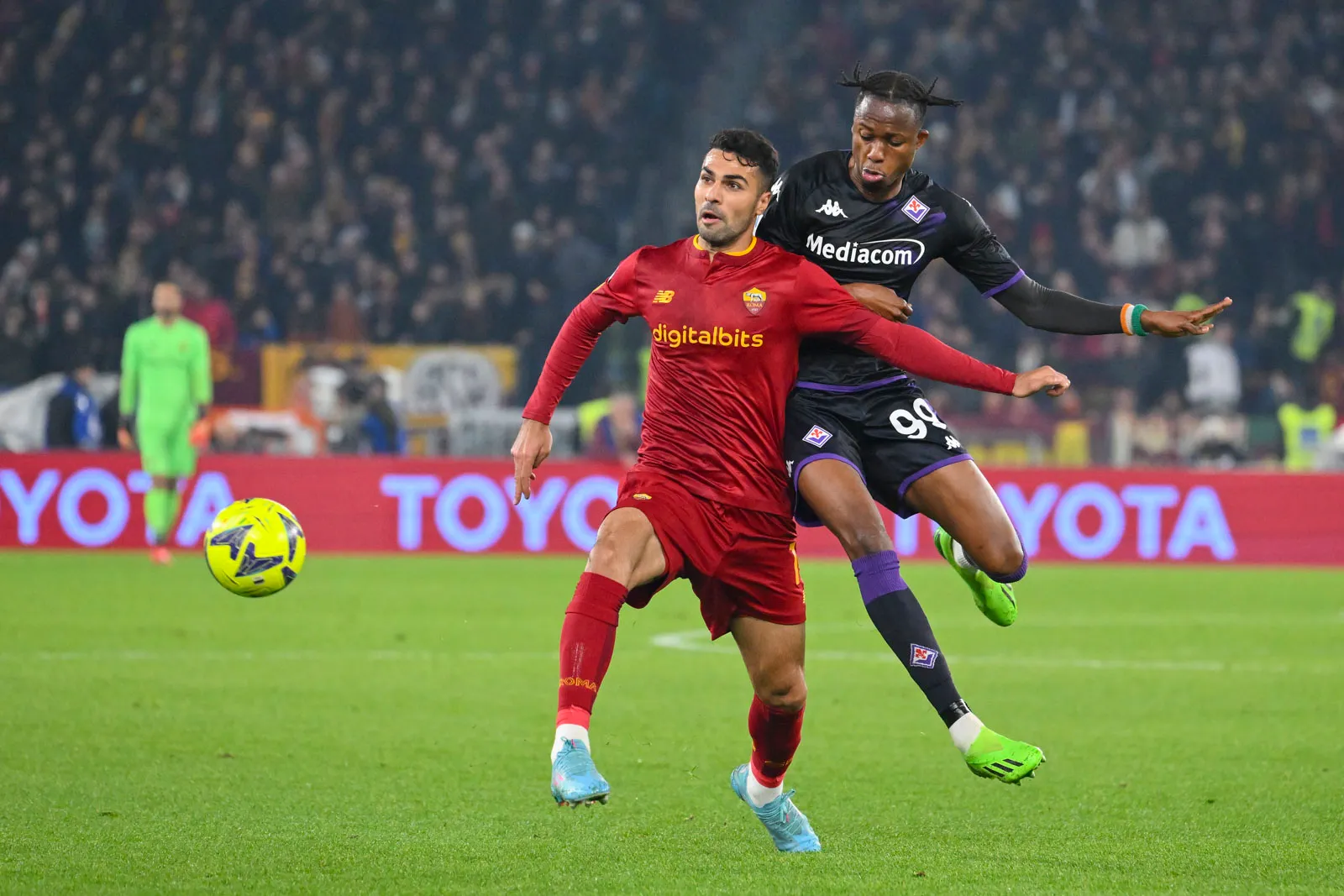 roma fiorentina celik kouame