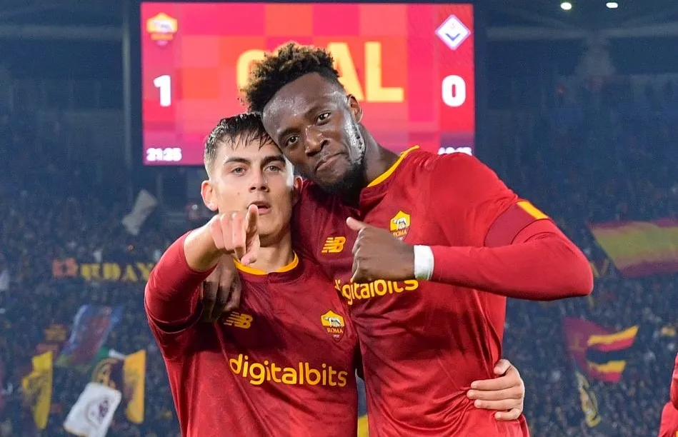 roma fiorentina dybala abraham 2