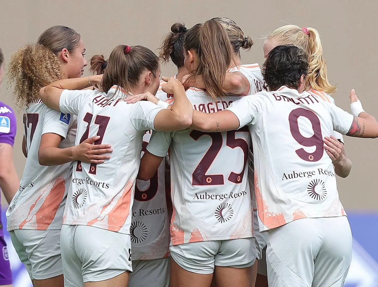 roma fiorentina femminile gol giugliano