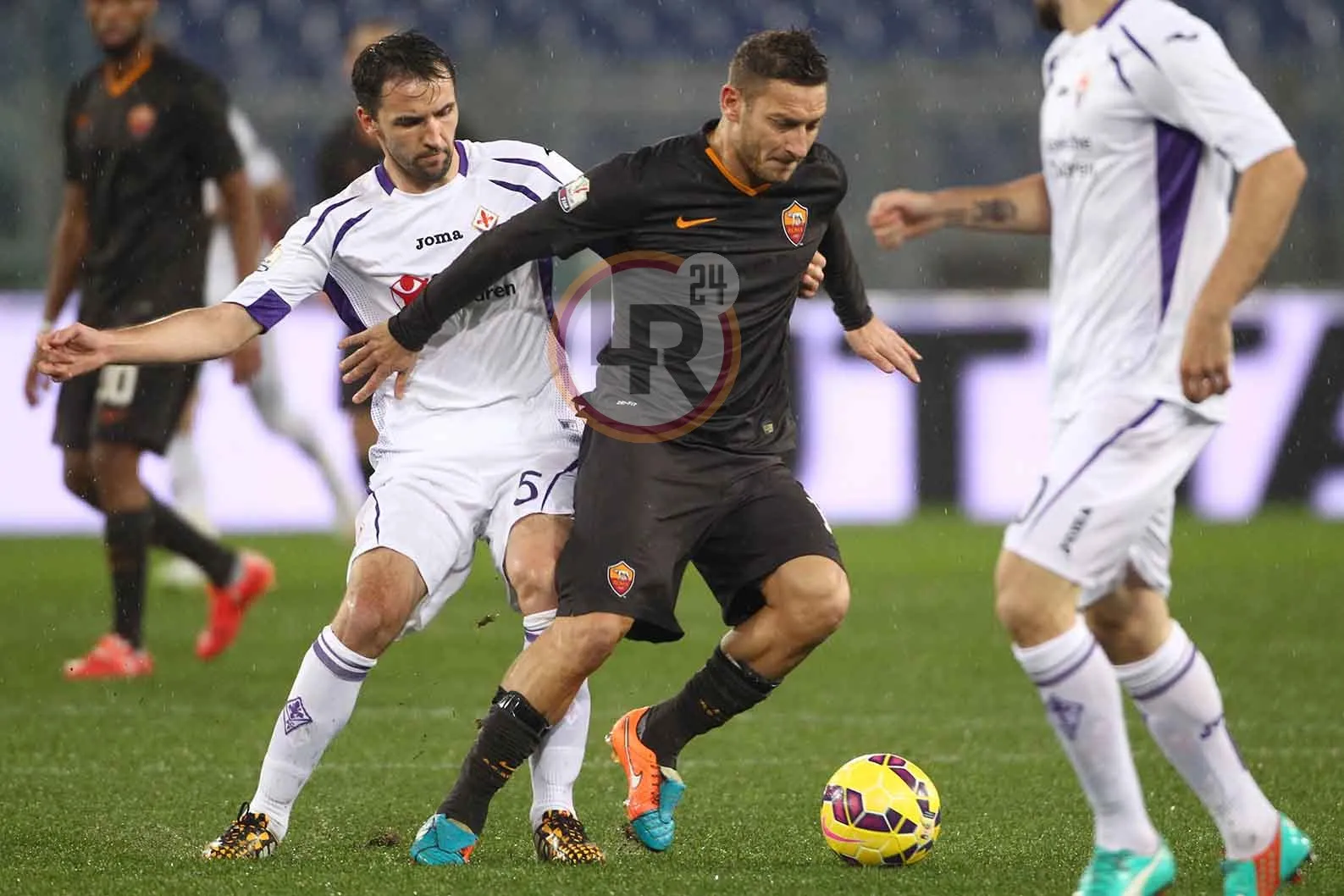 roma fiorentina totti