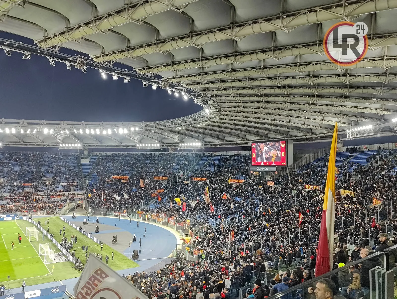 roma hellas verona stadio olimpico curva sud