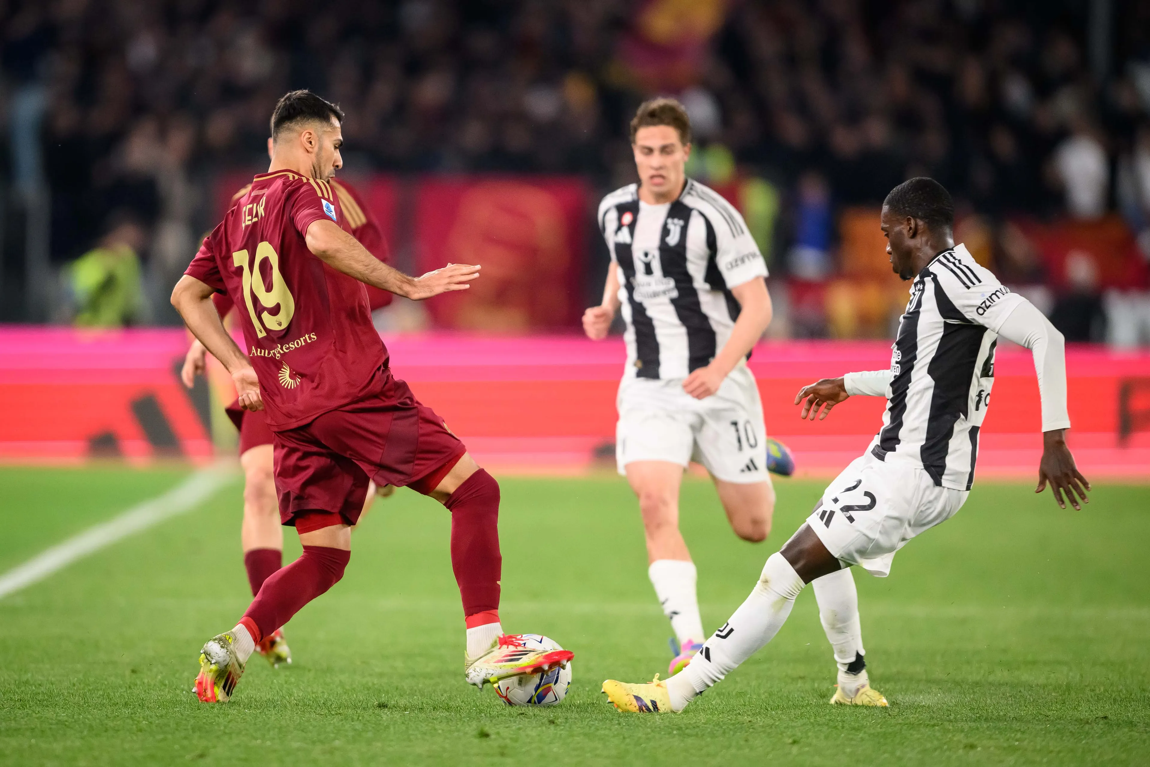 roma juventus celik weah