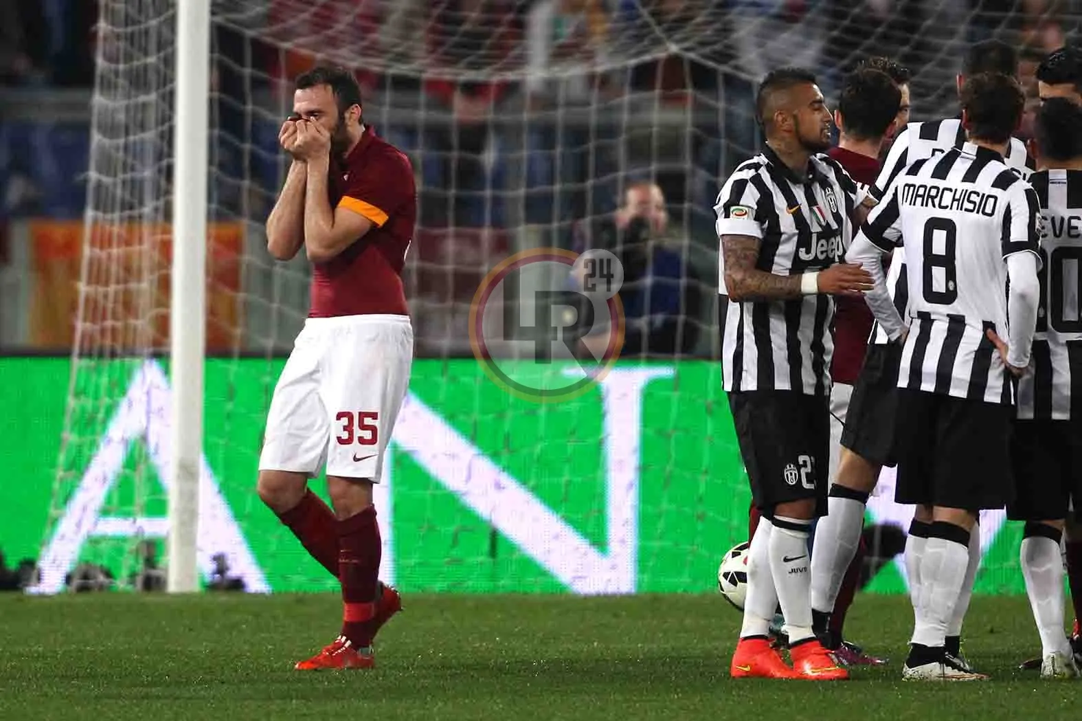 roma juventus torosidis espulsione