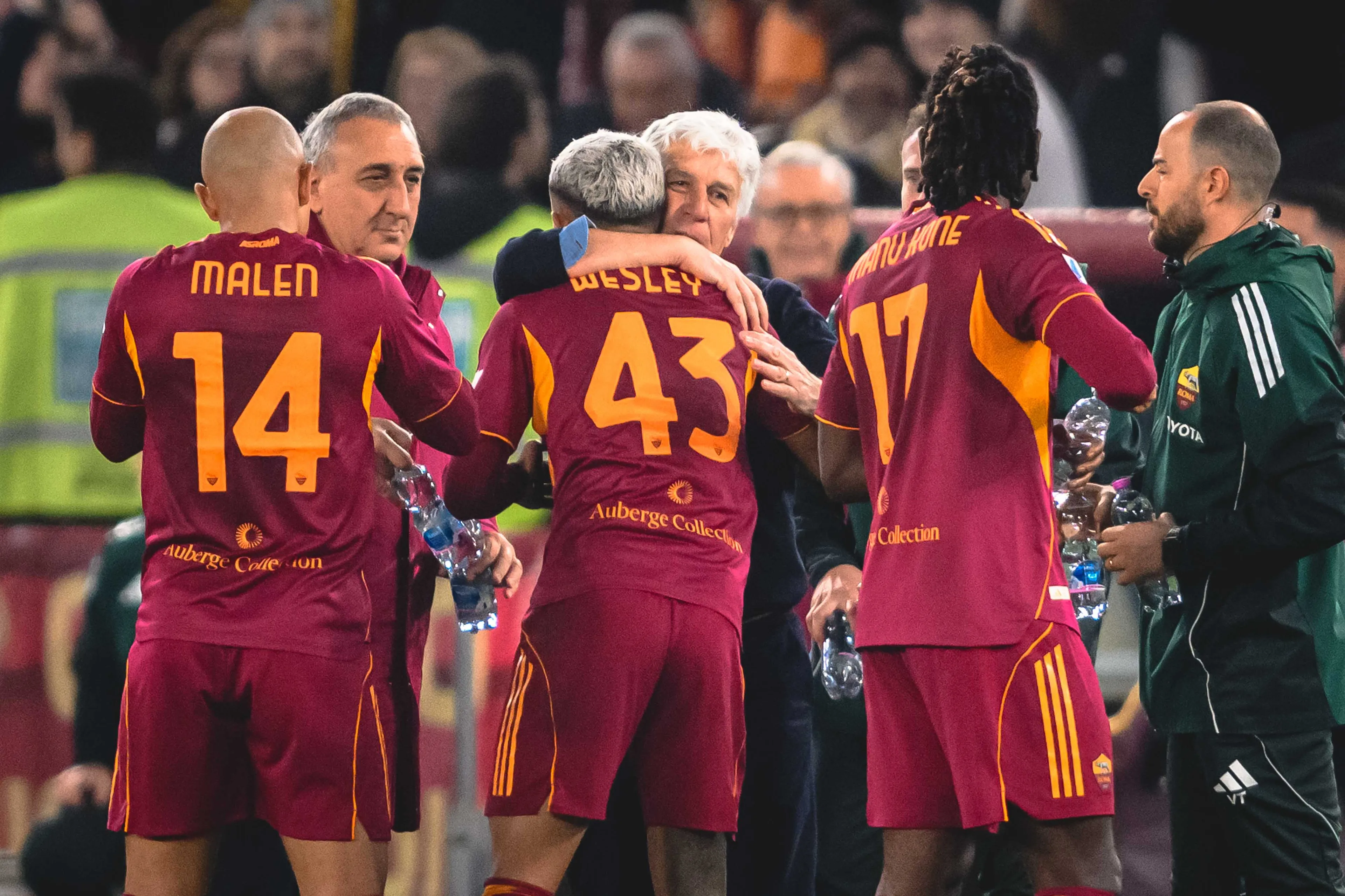 roma juventus wesley gasperini