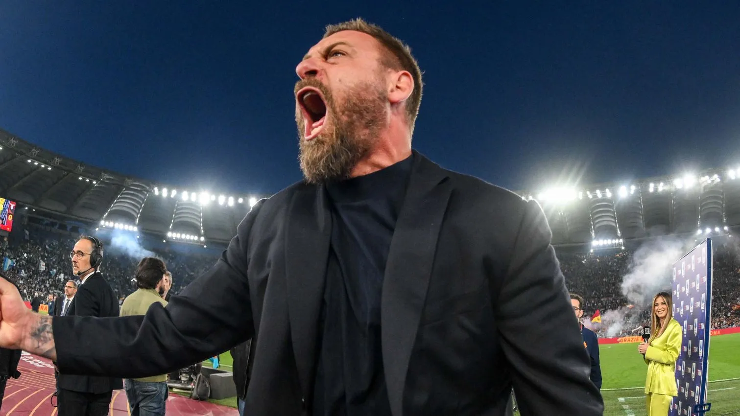 roma lazio de rossi