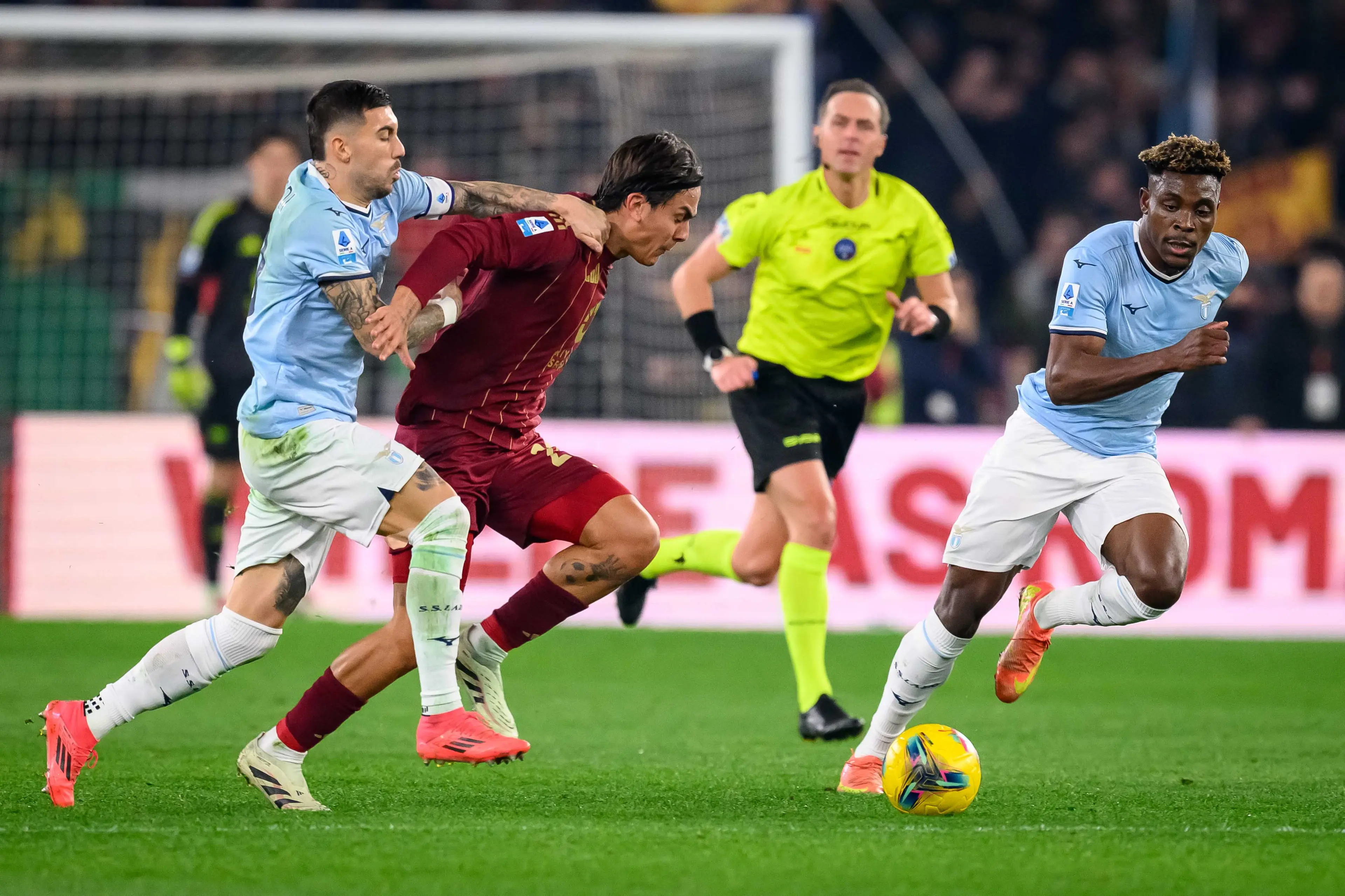 roma lazio dybala zaccagni