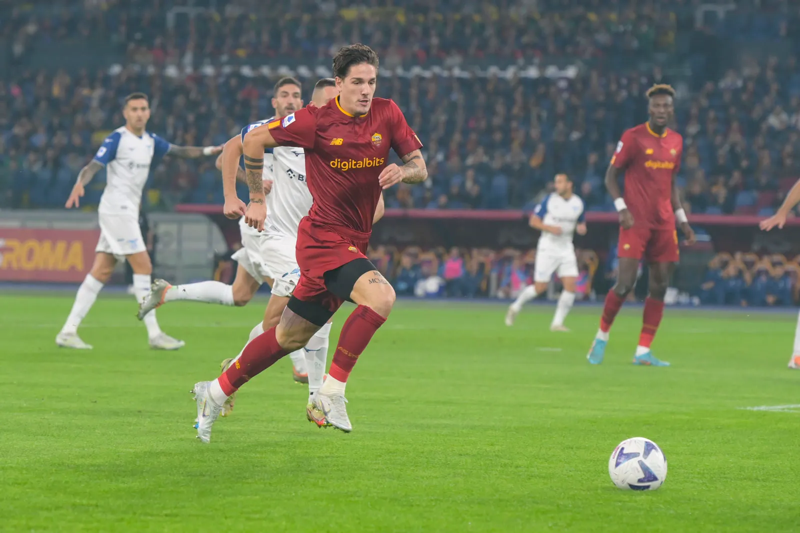 roma lazio zaniolo 1