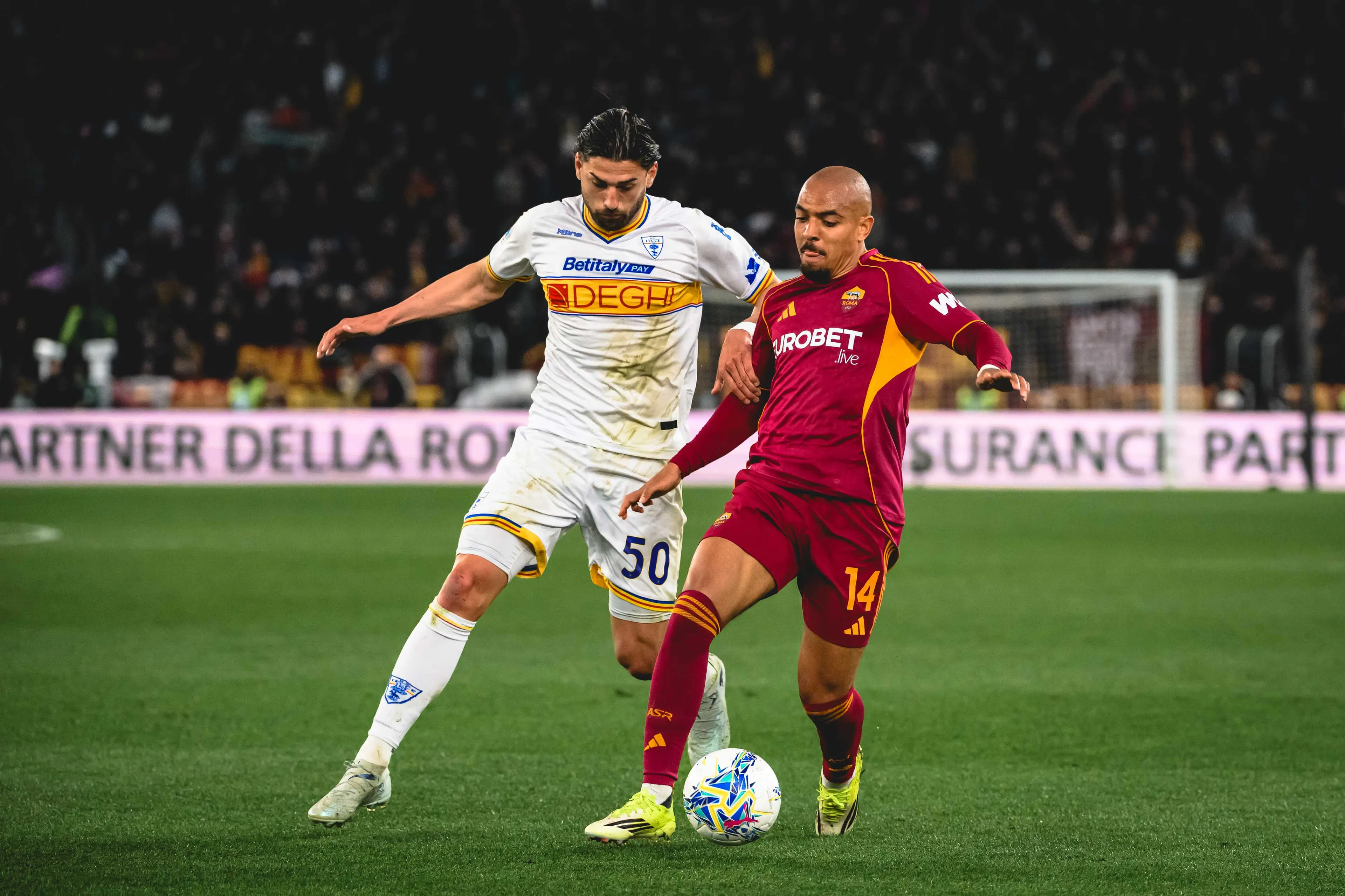 roma lecce malen pierotti