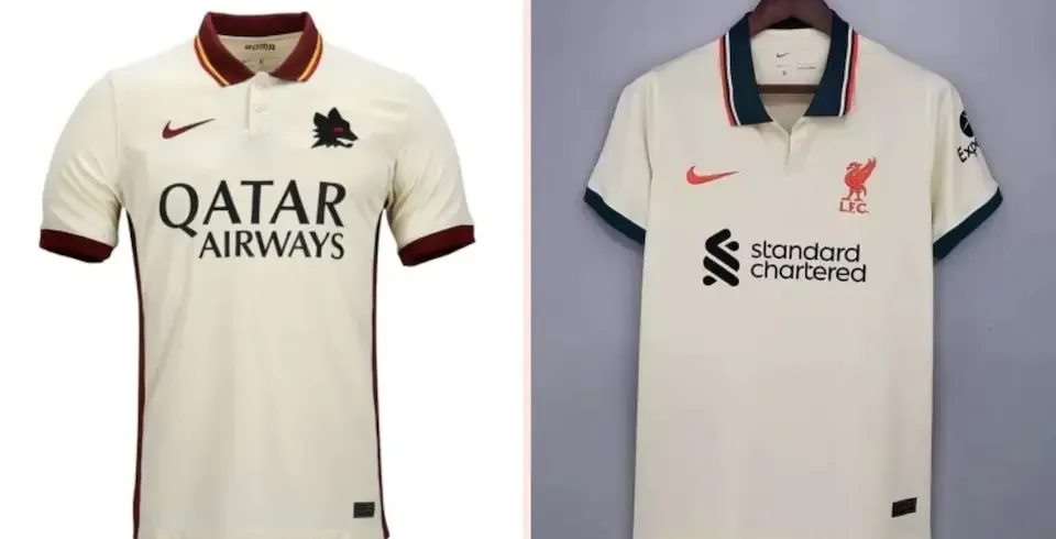 roma liverpool away kit
