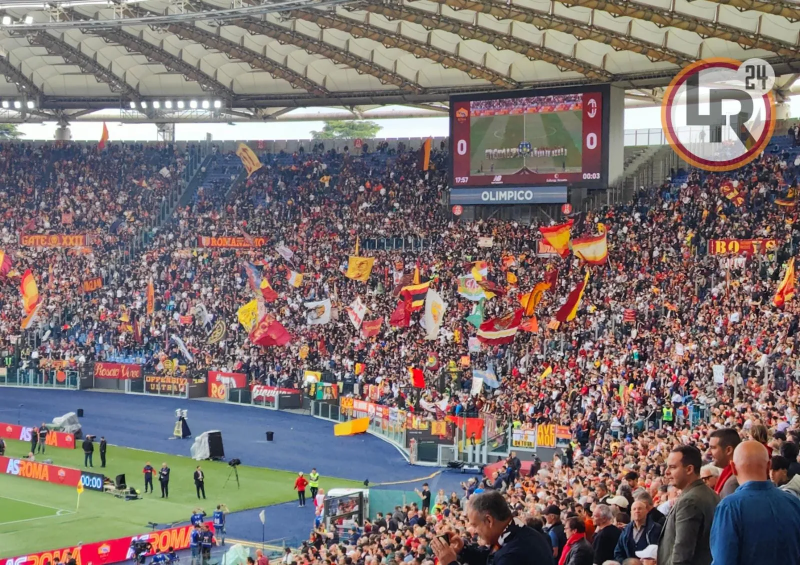 roma milan curva sud