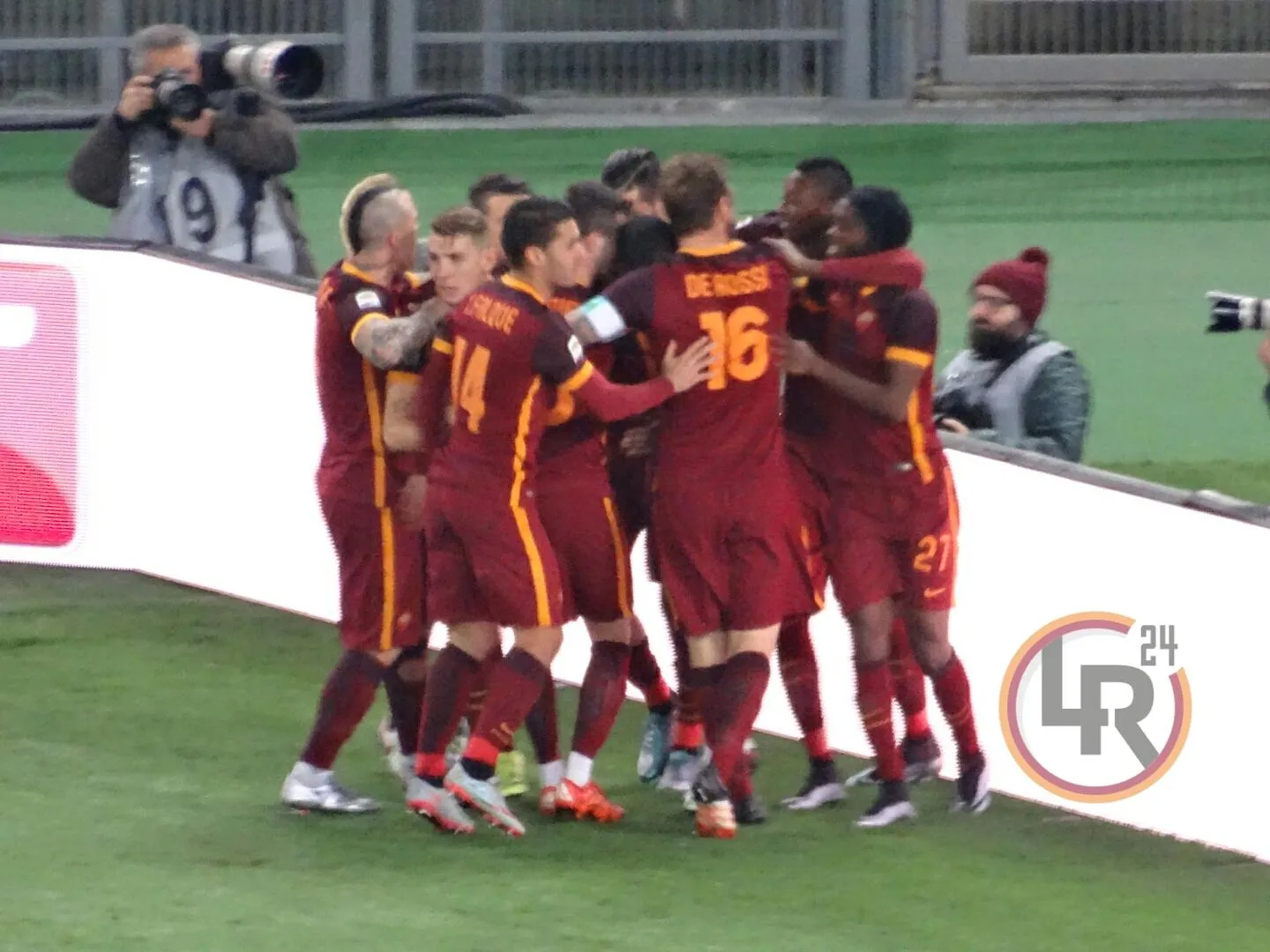 roma milan esultanza gol