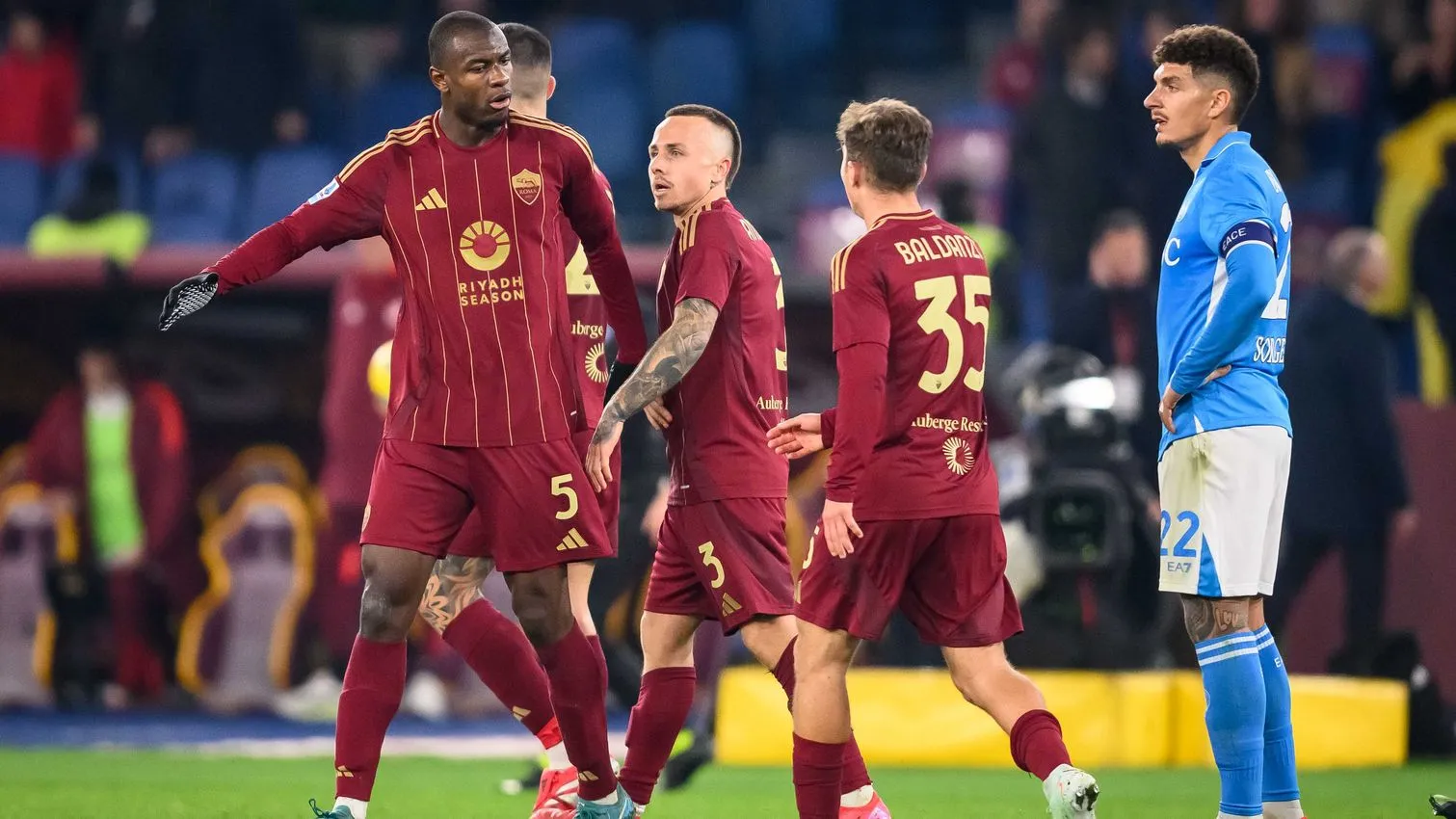 roma napoli ndicka baldanzi
