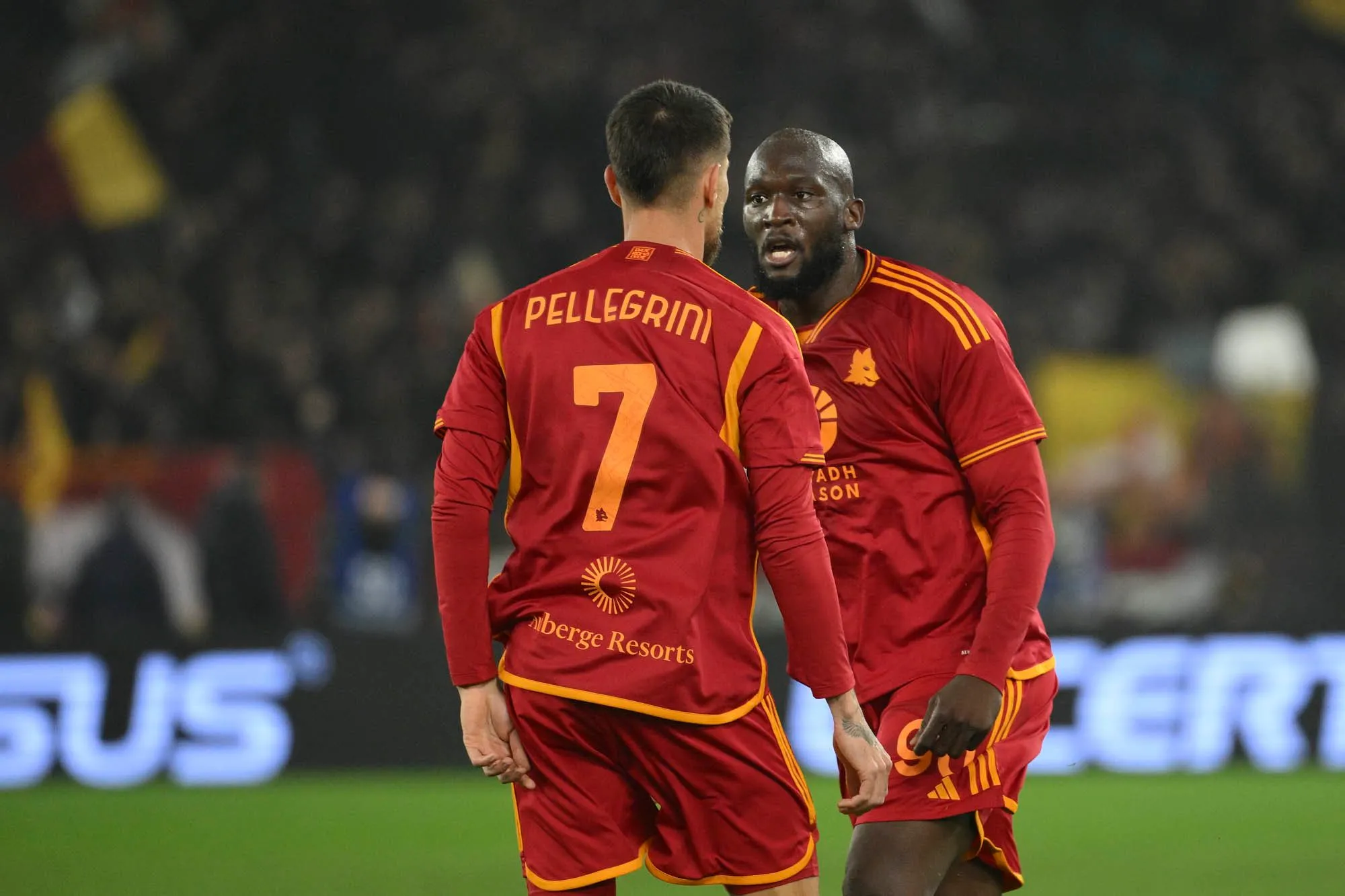 roma napoli pellegrini lukaku 1