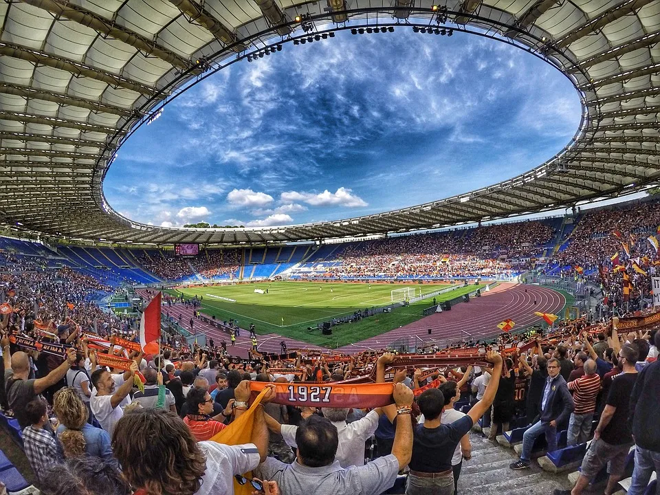 roma olimpico grandangolo da distinti