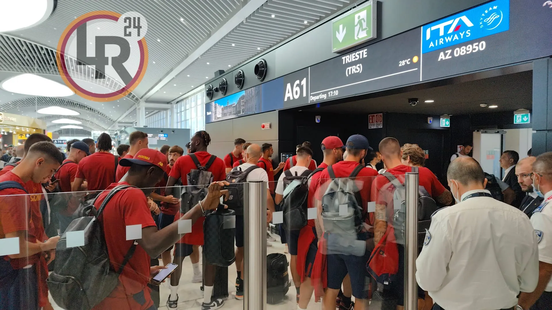 roma partenza fiumicino