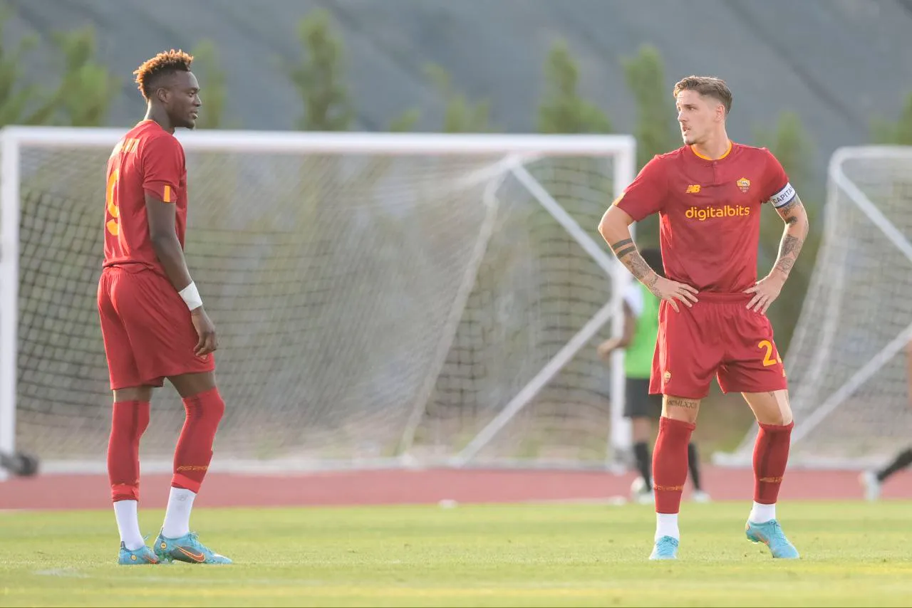 roma portimonense zaniolo abraham