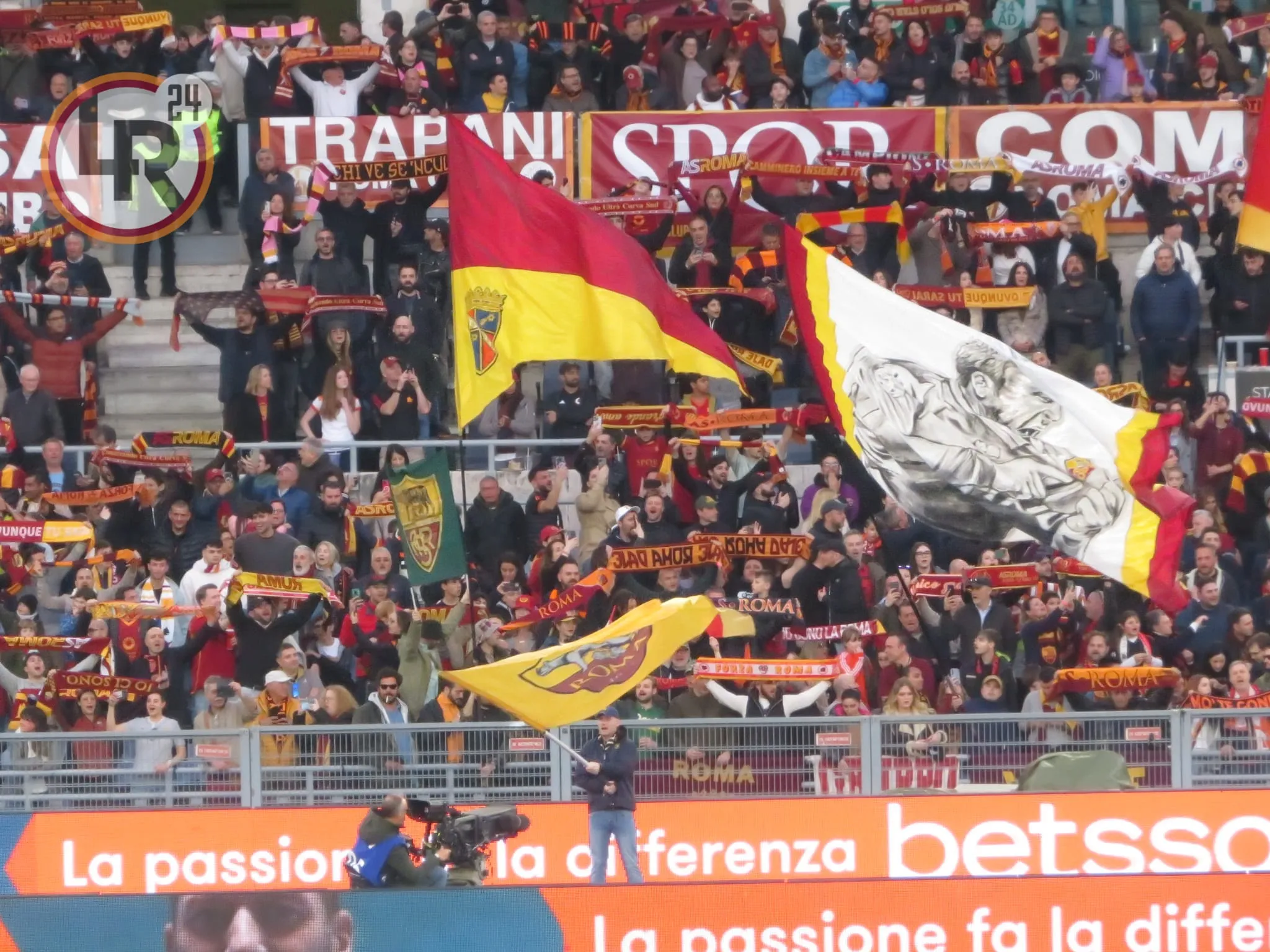 roma sassuolo tifosi