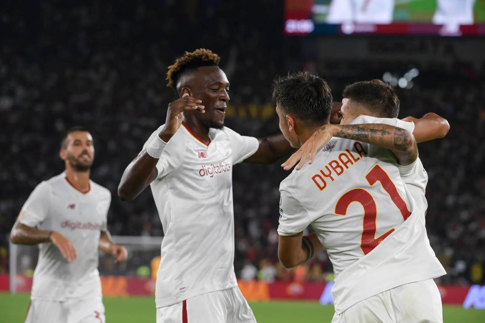 roma shakhtar pellegrini dybala abraham