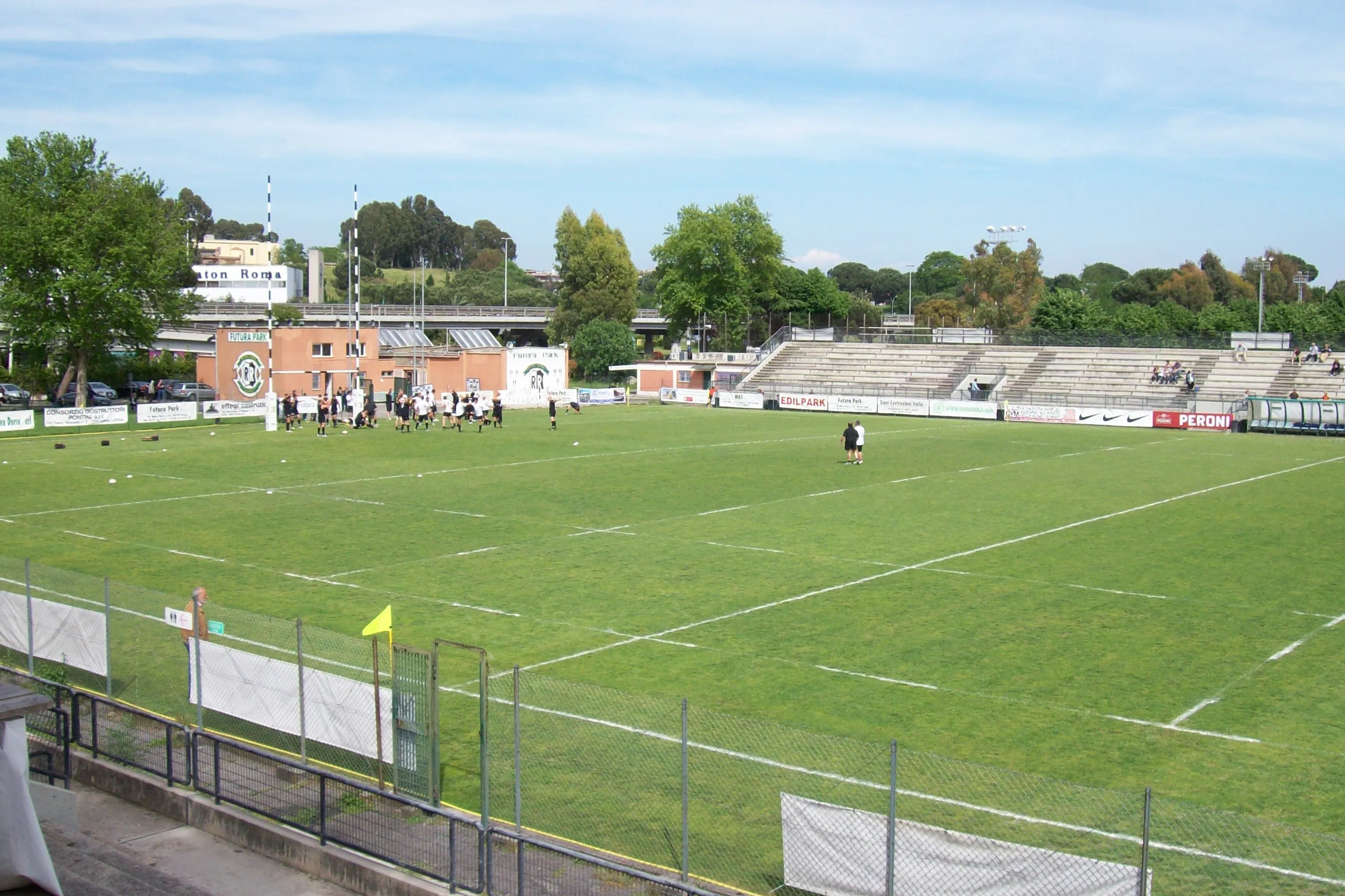 roma stadio tre fontane rugby