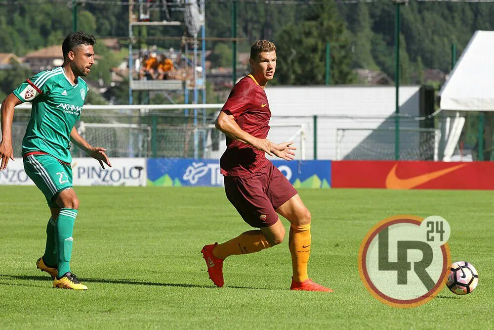 roma terek grozny ritiro pinzolo 170716 dzeko